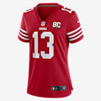 Brock Purdy San Francisco 49ers 80th Anniversary Women's Nike NFL Game Jersey - Scarlet