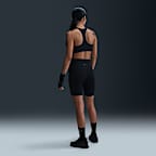 Nike Universa Women's High-Waisted 8" Biker Shorts with No Front Seam