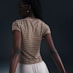 Nike Sportswear Chill Knit Women's Slim Striped T-Shirt