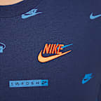 Playera para niños talla grande Nike Sportswear