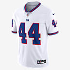 Jersey Nike Dri-FIT de la NFL Limited para hombre Cam Skattebo New York Giants - Blanco