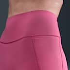 Shorts de ciclismo de tiro alto de 13 cm sin costura frontal para mujer Nike Universa
