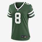 Jersey de fútbol americano Nike de la NFL Game para mujer Aaron Rodgers New York Jets - Verde