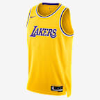 Jersey Nike Dri-FIT de la NBA Swingman para hombre Los Angeles Lakers Icon Edition