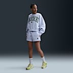 NikeCourt Phoenix Fleece Women's High-Waisted Loose Shorts