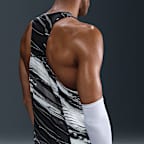 Playera de correr sin mangas Dri-FIT para hombre Nike Fast