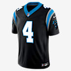 Tetairoa McMillan Carolina Panthers Men's Nike Dri-FIT NFL Limited Jersey - Black