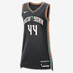Jersey Nike Dri-FIT de la WNBA Victory New York Liberty Explorer Edition - Negro