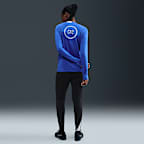 Maskinstrikkede Chelsea FC Strike Third Nike Dri-FIT Total 90-fodboldbukser til kvinder
