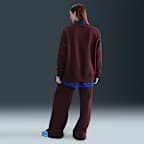 Sudadera oversized de cuello redondo para mujer Nike Sportswear Phoenix Fleece