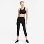 Nike Swoosh Women's Medium-Support 1-Piece Padded Longline Sports Bra