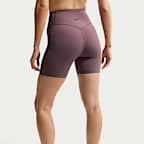 Nike Universa Women's High-Waisted 12.5cm (approx.) Biker Shorts with No Front Seam
