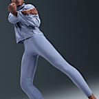 Nike Tempo Flash Lauf-Leggings mit 7/8-Länge und hohem Bund (Damen)