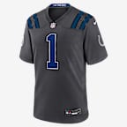 Jersey Nike de la NFL Game para hombre Ahmad Sauce Gardner Indianapolis Colts Rivalries Collection - Antracita