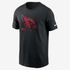 Arizona Cardinals Faded Essential Men's Nike NFL T-Shirt - Black