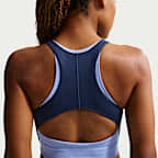 Nike One sports-BH med innlegg og middels støtte til dame