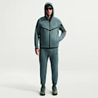 Chamarra Windrunner de tejido Fleece de cierre completo para hombre Nike Tech