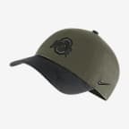 Ohio State Heritage86 Nike College Hat - Medium Olive/Black