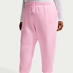 Pants de entrenamiento oversized de cintura alta para mujer (talla grande) Nike Sportswear Phoenix Fleece