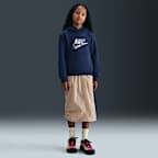 Μπλούζα με κουκούλα Nike Sportswear Club Fleece για μεγάλα παιδιά