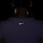 Nike One Fitted Women's Dri-FIT Short-Sleeve Cropped Top