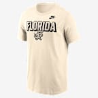 Florida Team Bold Men's Nike College T-Shirt - Natural