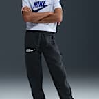 Inter Milan Club Fleece Nike Soccer szabadidőnadrág nagyobb gyerekeknek (fiúknak)