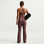 Nike Zenvy Women's High-Waisted Flared Leggings with No Front Seam