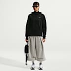 Pants cropped de tiro alto para mujer Nike Sportswear Tech Fleece