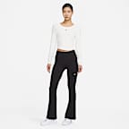Nike Sportswear Chill Knit Women's Tight Mini-Rib Flared Leggings