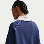 Polo con gráfico oversized para mujer Nike Sportswear Phoenix Fleece