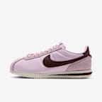 Nike Cortez Textile Women's Shoes - Pink Foam/Sail/Cacao Wow