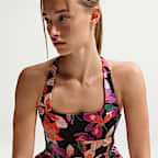 Tankini de cuello cuadrado para mujer Natación Nike