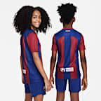 F.C. Barcelona 2023/24 Stadium Home Older Kids' Nike Dri-FIT Football Shirt