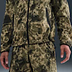 Nike Tech Men's Dri-FIT Woven Camo Windrunner Oversized Jacket