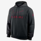 Alabama Premium Performance Men's Nike Dri-FIT College Pullover Hoodie - Black