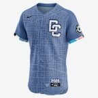 Jersey Nike Dri-FIT ADV de la MLB Limited para hombre Dylan Crews Washington Nationals City Connect