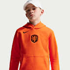 Netherlands Club Big Kids' (Boys') Nike Soccer Pullover Hoodie