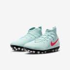 Nike Jr. Phantom Luna 2 Academy Little/Big Kids' Artificial-Grass High-Top Soccer Cleats