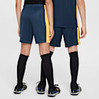 กางเกงฟุตบอลขาสั้นเด็กโต Dri-FIT Academy Kylian Mbappé