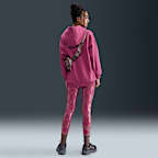 Sudadera oversized con gorro para niña talla grande Nike Sportswear Club Fleece