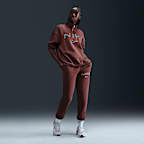 Nike Sportswear Phoenix Fleece Women's Oversized 1/4-Zip Logo Top