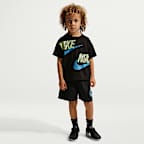 Shorts de French Terry infantil Nike Sportswear In The Zone
