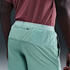 Shorts de correr Dri-FIT de 13 cm con forro de ropa interior para hombre Nike Stride