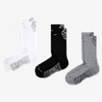 Nike エブリデイ エレベーテッド スポーツ クルーソックス (3足) - マルチカラー