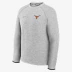 Texas Tech Fleece Men's Nike College Pullover Crew - Grey