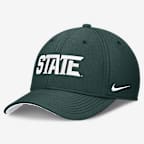 Michigan State Classic Swooshflex Men's Nike Dri-FIT College Hat - Green