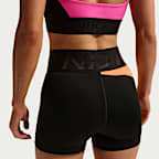 Shorts de ciclismo de tiro alto de 8 cm para mujer Nike Pro Sculpt
