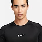 Nike Pro 男款 Dri-FIT 緊身長袖健身上衣