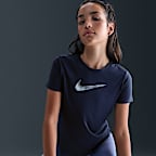 Playera de manga corta para niña Nike One Classic
